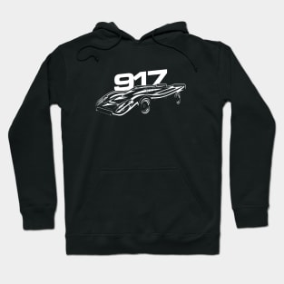 917 Classic Porsche Racing Car Hoodie